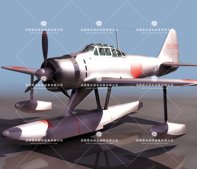金川3D模型飞机_